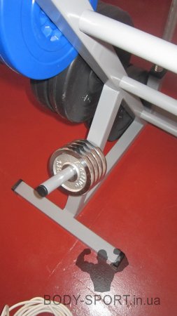 Стойка похила  для зберігання млинців (дисків) грифів, гантелей