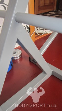 Стойка похила  для зберігання млинців (дисків) грифів, гантелей