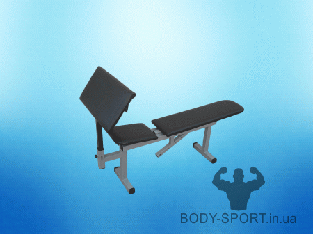 ЛАВКА ДЛЯ ЖИМУ З ПРИСТАВКОЮ СКОТТА